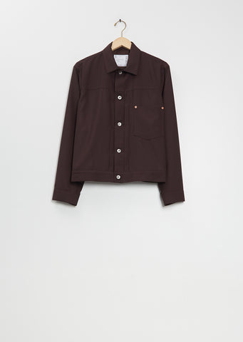 Suiting Wool Blend Jacket