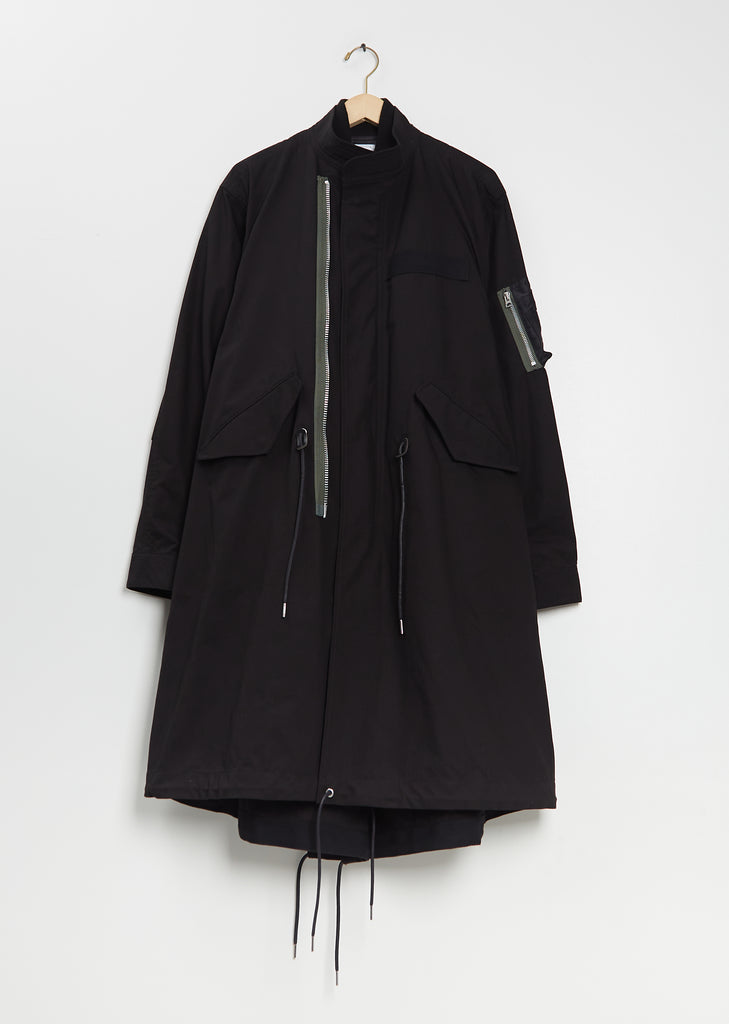 Rip Stop Cotton Blend Coat