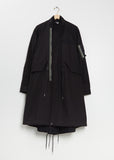 Rip Stop Cotton Blend Coat