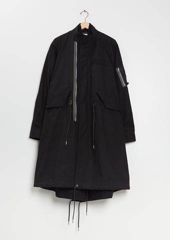 Rip Stop Cotton Blend Coat