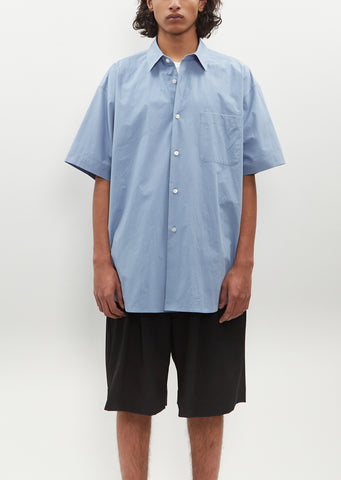 Oversized SS Shirt — Blue