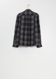 Plaid Cotton Flannel Shirt