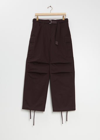 Rip Stop Cotton Blend Pants