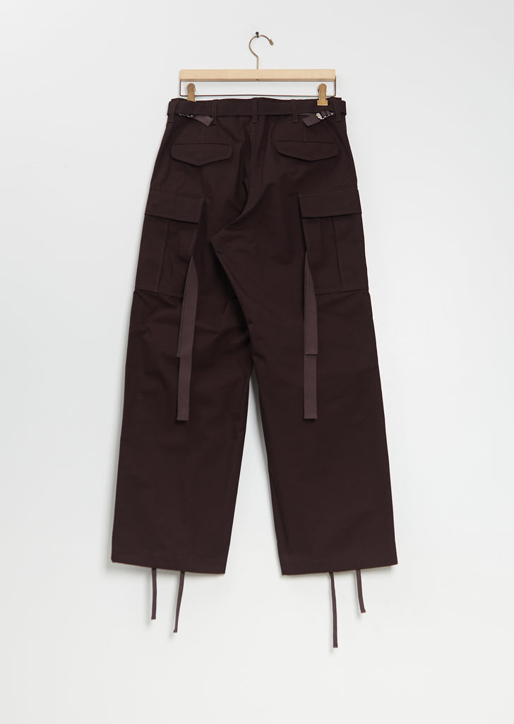 Rip Stop Cotton Blend Pants