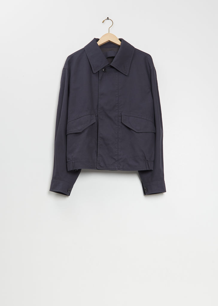 Boxy Cotton Blouson