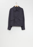Boxy Cotton Blouson