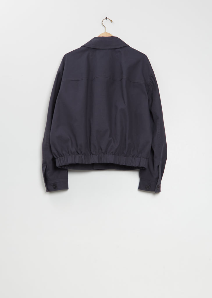 Boxy Cotton Blouson