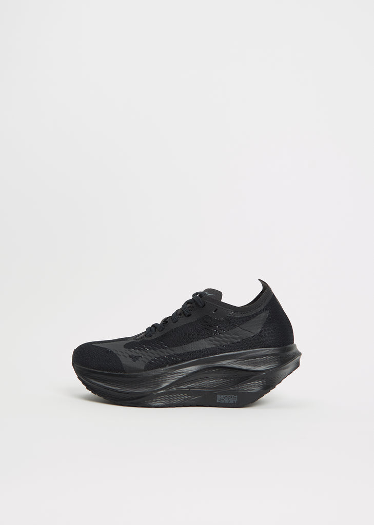 x Mizuno Wave Rebellion Pro 3 Sneaker — Black