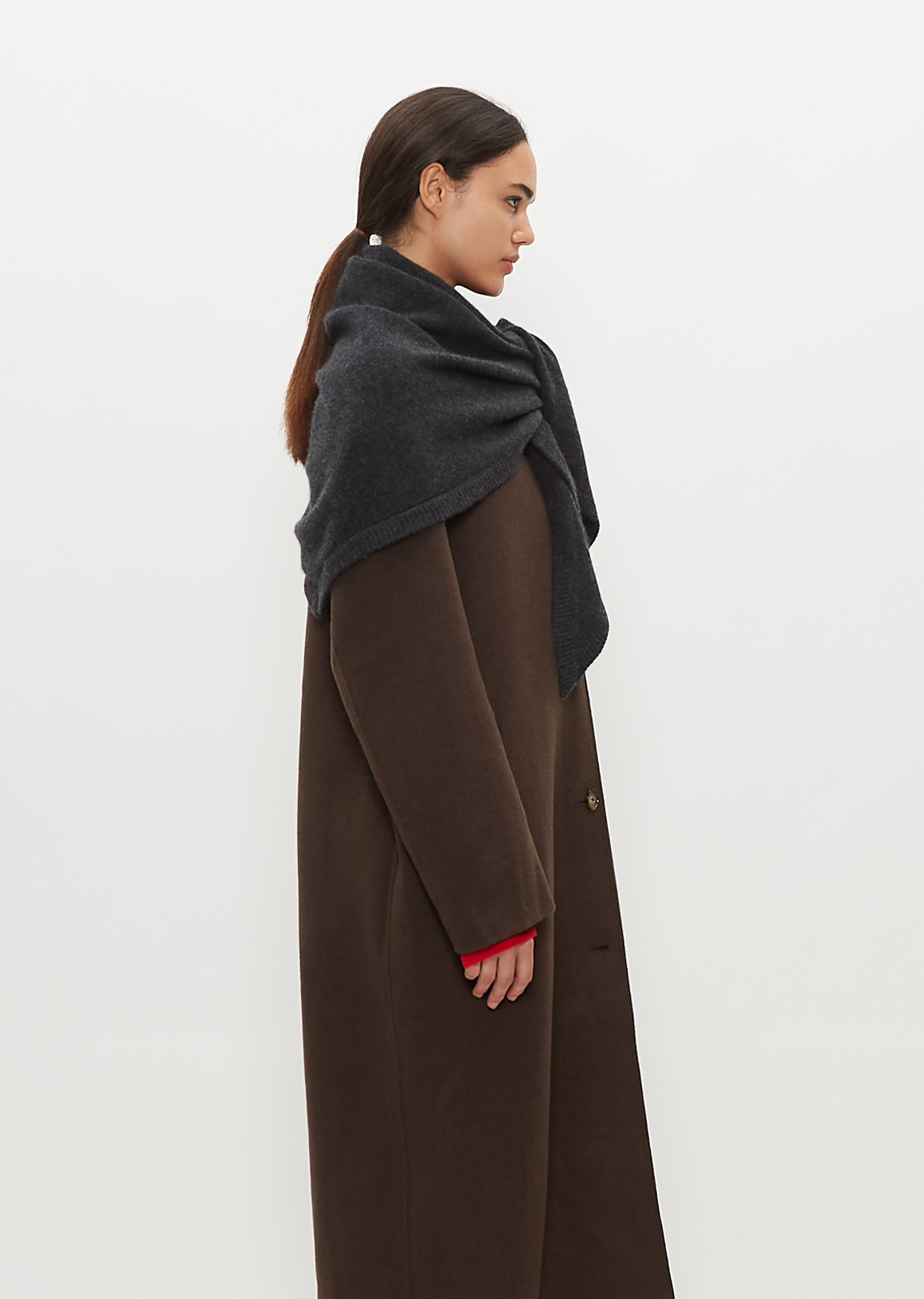 Triangle Cashmere Scarf – La Garçonne Triangle Cashmere Scarf – La Garçonne