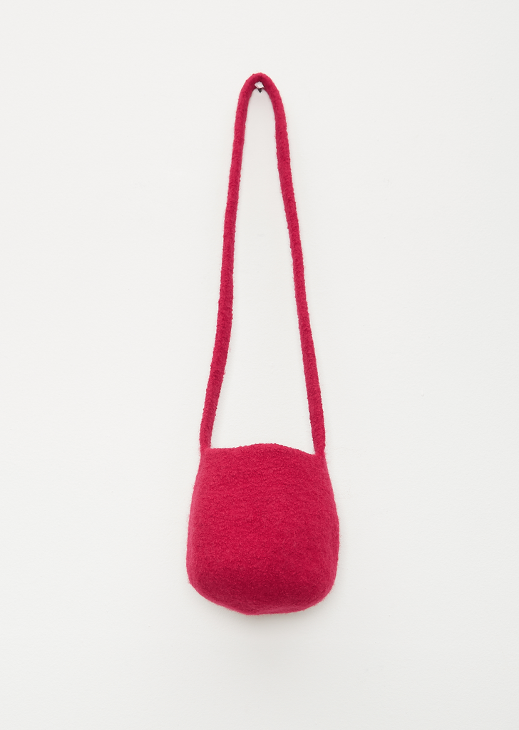 Wool Bag — Raspberry