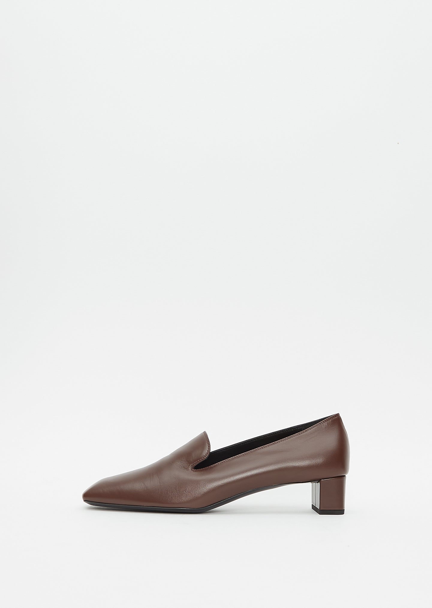 The Row Davis Loafer in Black | FWRD