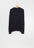 Henley Neck Wool Sweater