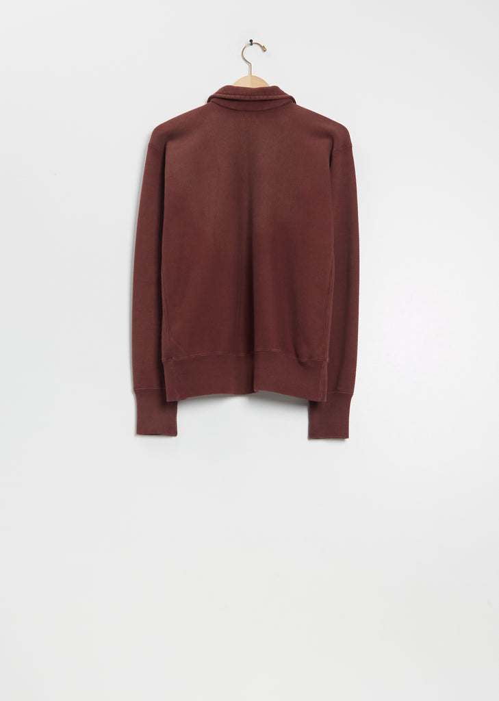Vintage Half Zip Cotton Sweatshirt