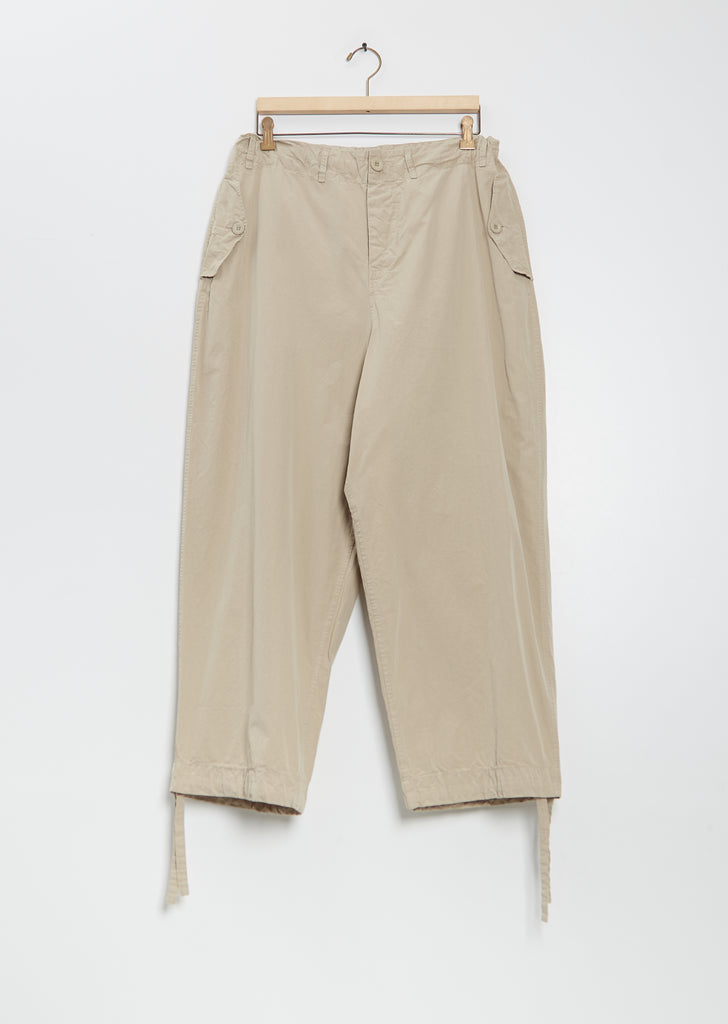 Abel Cotton Pant — Beige