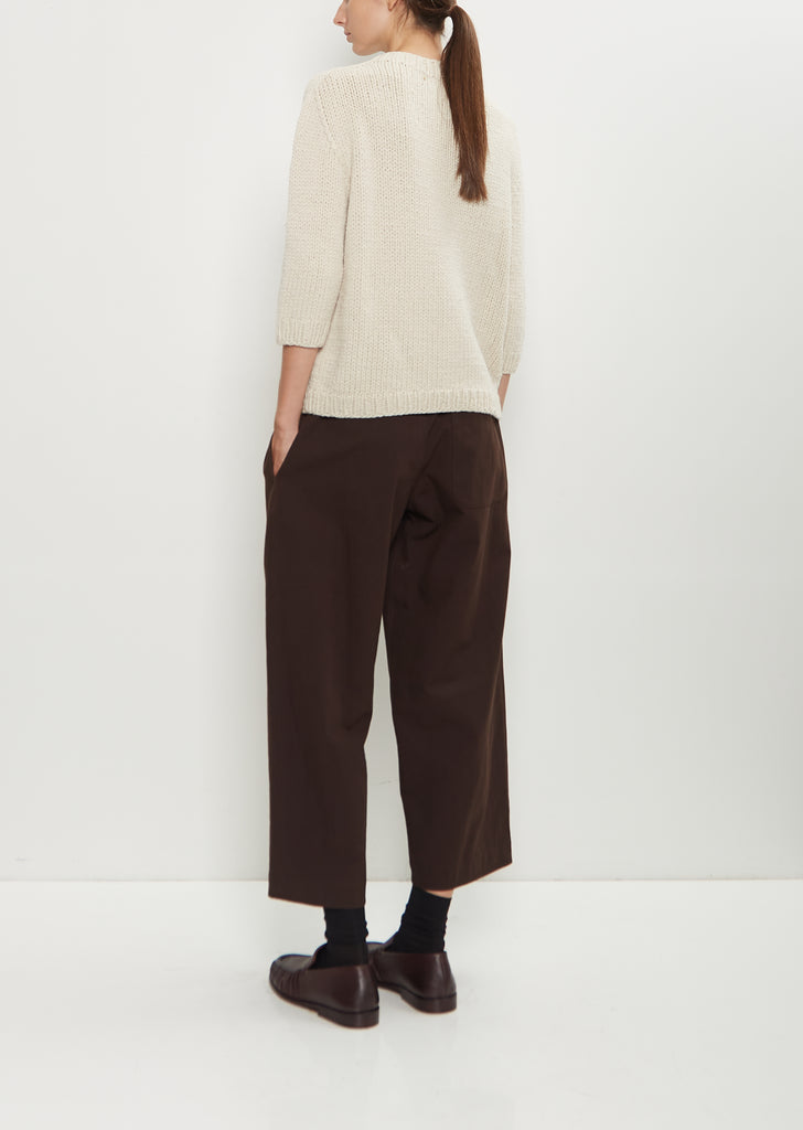 Daisy Cashmere Sweater — Latte