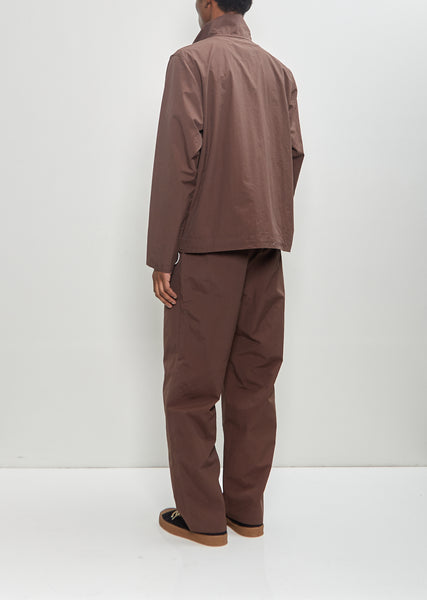 Track Jacket Tech — Brown – La Garçonne