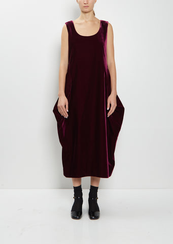 Velvet Sleeveless Dress