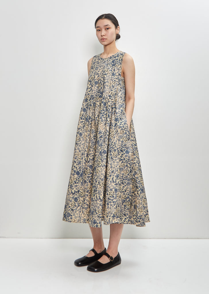 Cotton Apron Dress — Flower