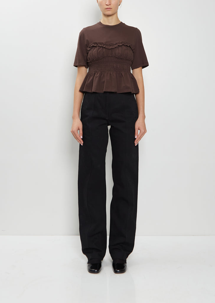 Bliss Cotton Denim Trousers