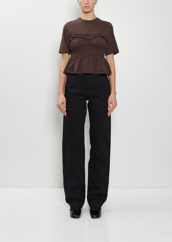 Bliss Cotton Denim Trousers