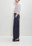 Cotton Linen Wendy Pants — Navy