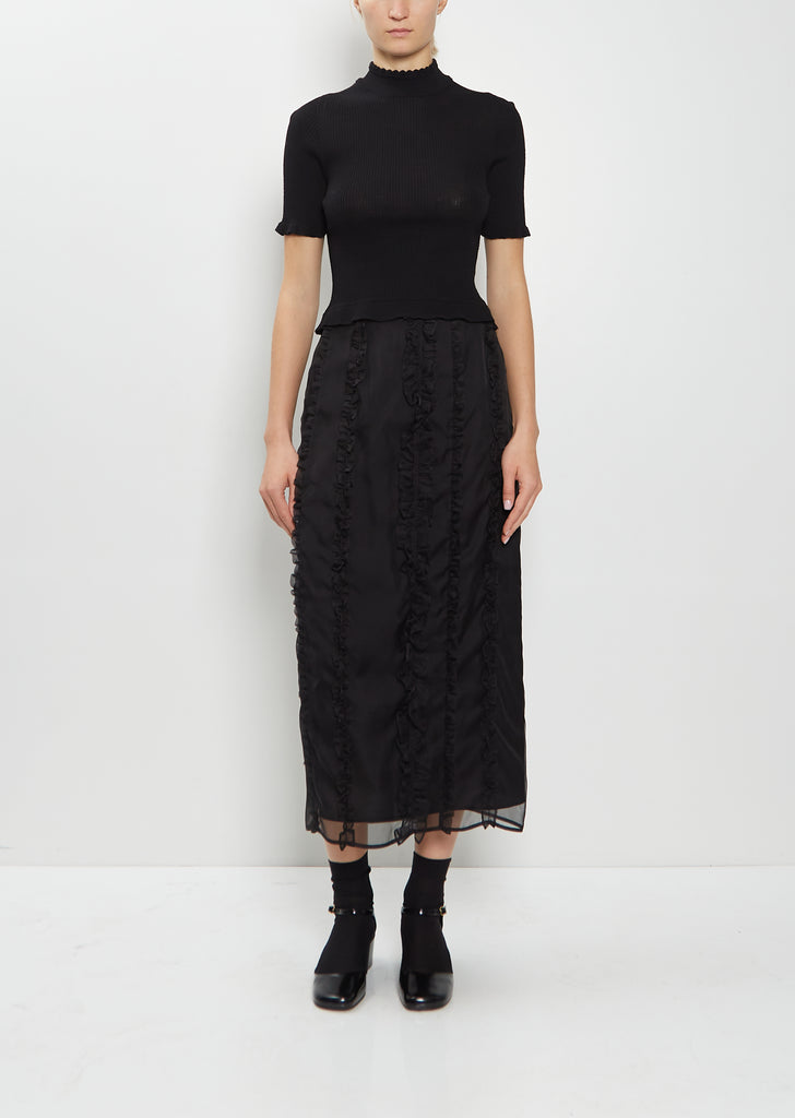 Ocean Silk Skirt