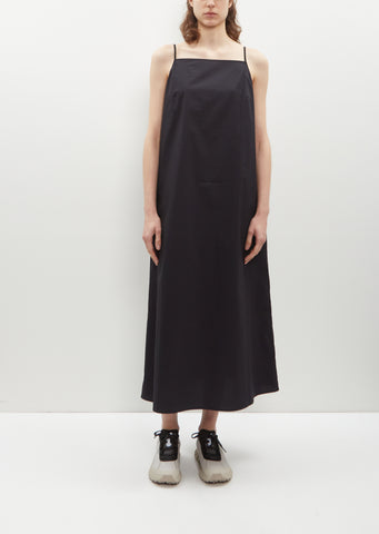 Dix Cotton Dress — Black