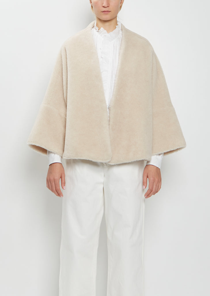 Wool Silk Shawl Jacket