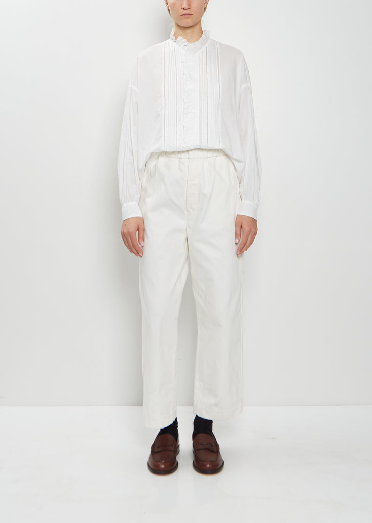 Easy Field Cotton Denim Trousers