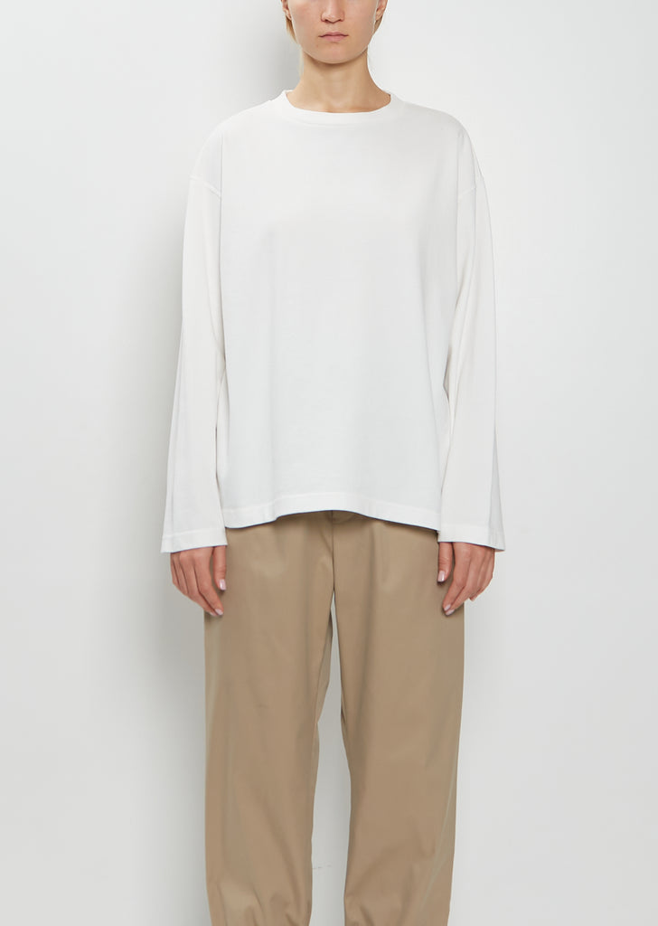 Crewneck Cotton Pullover