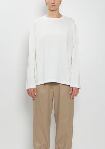 Crewneck Cotton Pullover