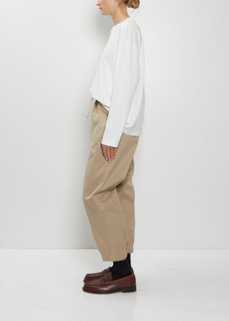 Cuffed Cotton Blend Training Pants