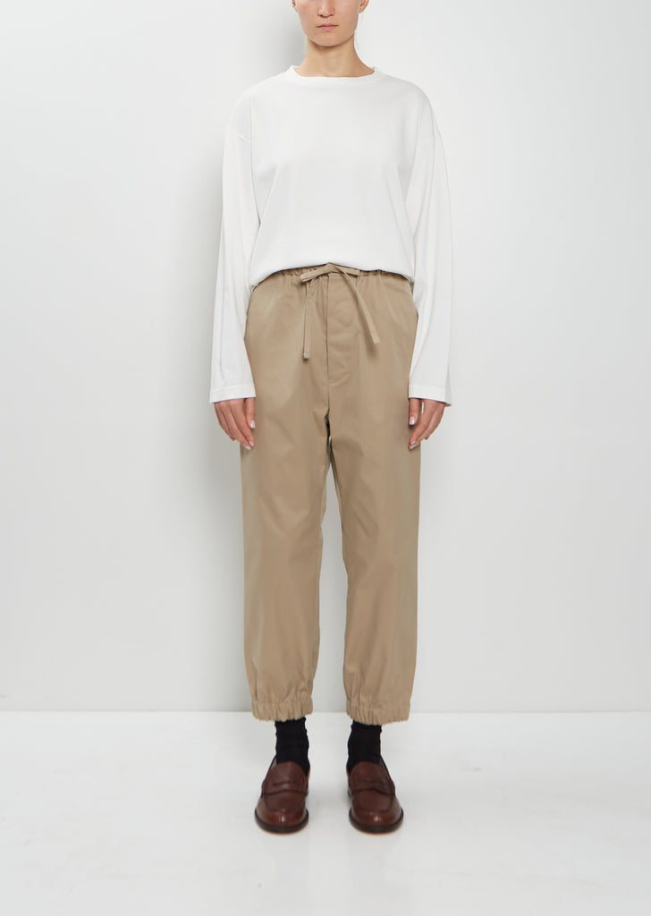 Cuffed Cotton Blend Training Pants