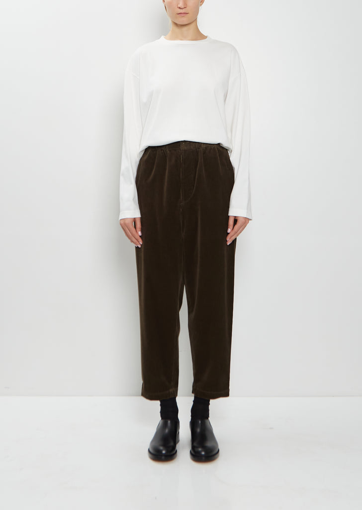 Pegtop Easy Cotton Corduroy Pants