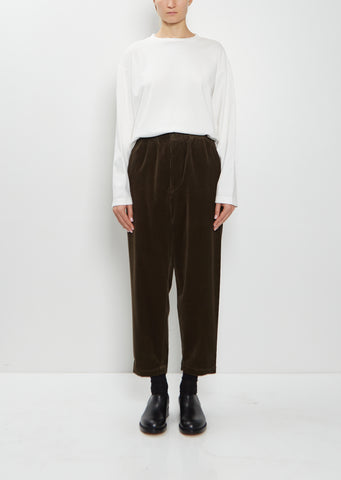 Pegtop Easy Cotton Corduroy Pants
