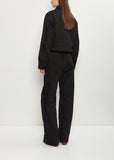 Cropped Denim Blouson