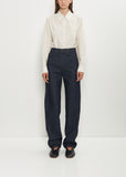 Denim Five Pockets Twisted Pant