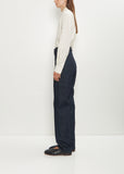 Denim Five Pockets Twisted Pant