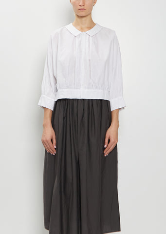 Bolero Cotton Silk Blouse