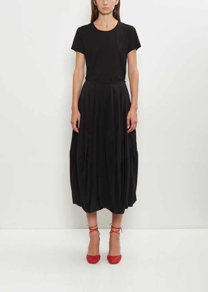 Balloon Silk Skirt
