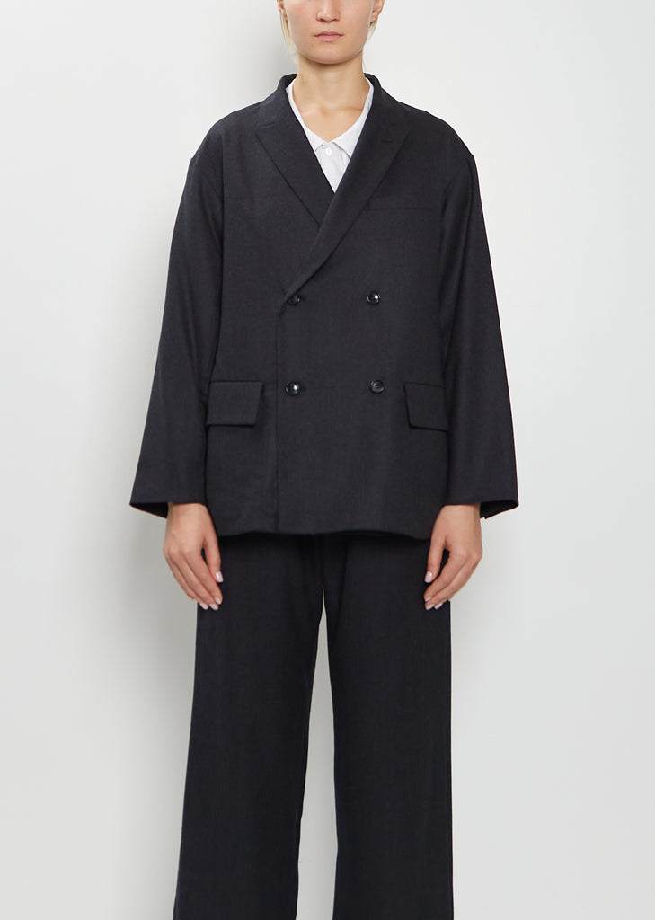 Double Breasted  Wool Jacket