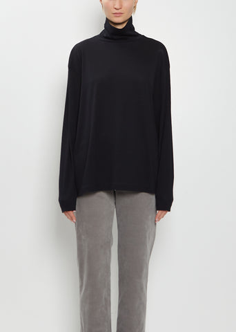 Wool Turtleneck Pullover