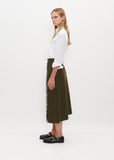 Paillette Paneled Skirt