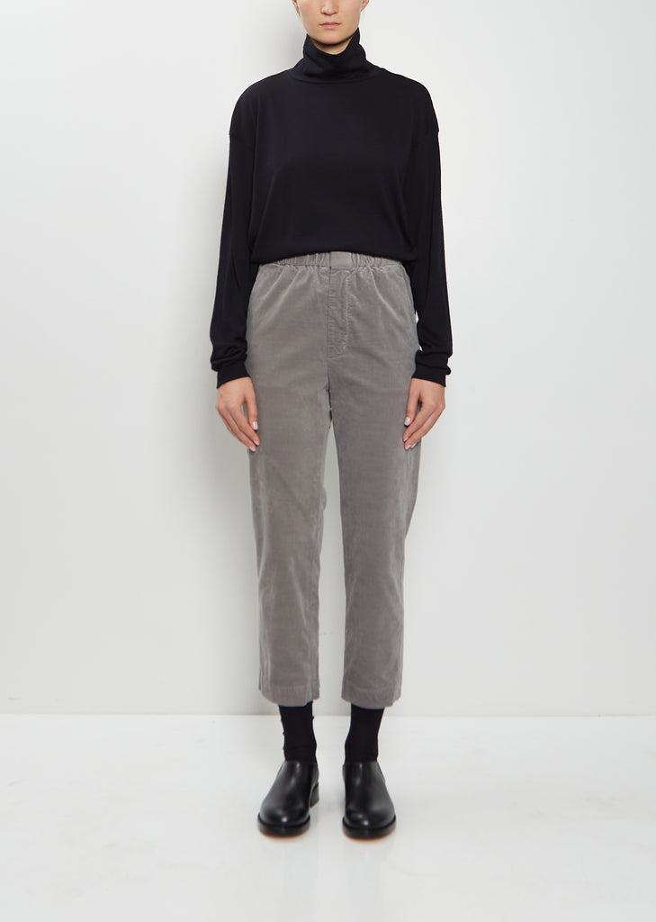 Easy Cotton Tapered Trousers