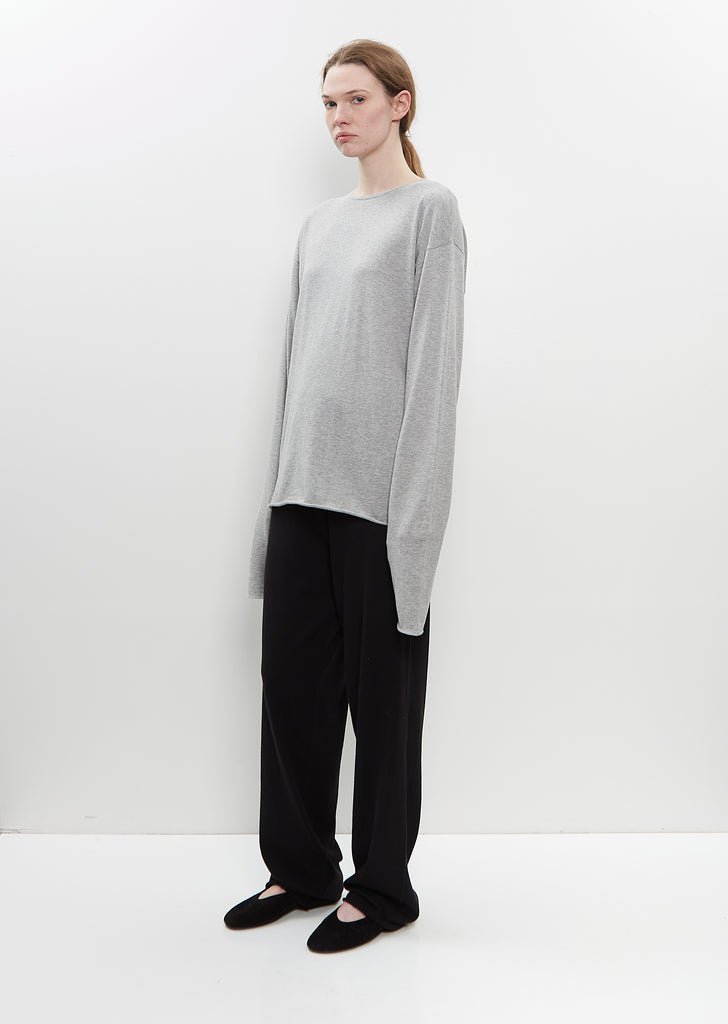 Cotton Cashmere  n°347 Aries Sweater — Grey