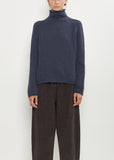 Monya Cashmere Sweater — Dark Denim