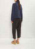 Monya Cashmere Sweater — Dark Denim
