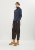 Monya Cashmere Sweater — Dark Denim