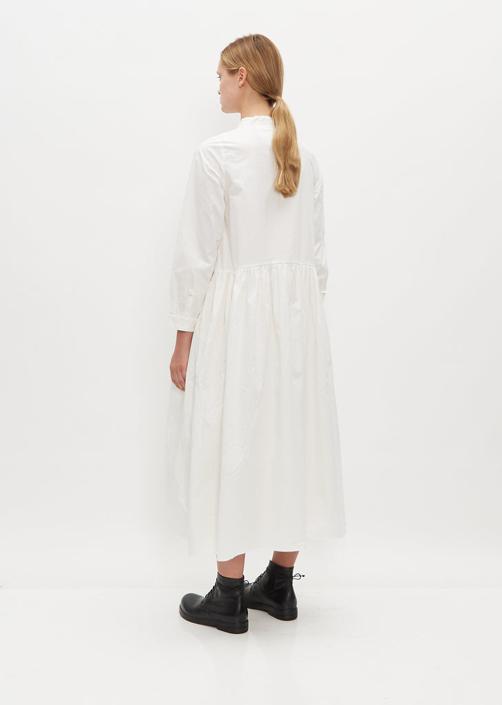 Farmer Dress — White