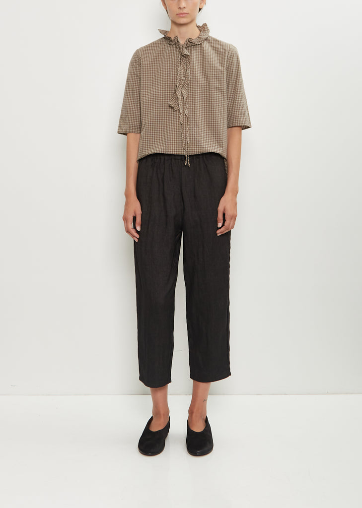 Linen Wool Tapered Pant